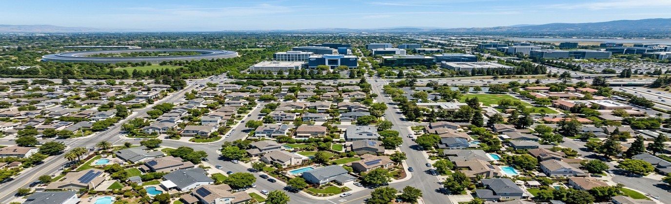 Santa Clara neighborhoods and Silicon Valley locksmith coverage areas map