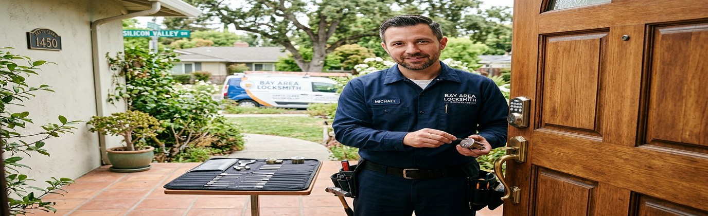 Locksmith services in Santa Clara CA - residential commercial automotive